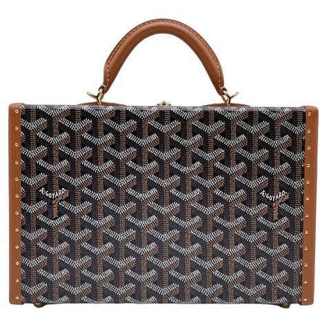 goyard trunks|goyard trunk bag price.